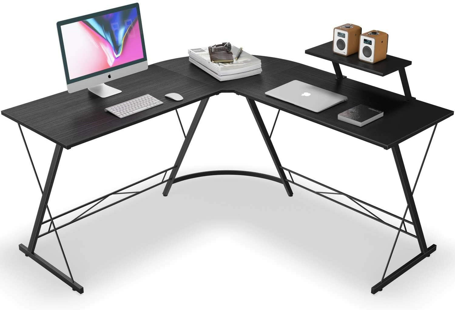 桌子 歐美品質板式L型臺式電腦桌角落辦公電腦桌筆記本家用電腦桌