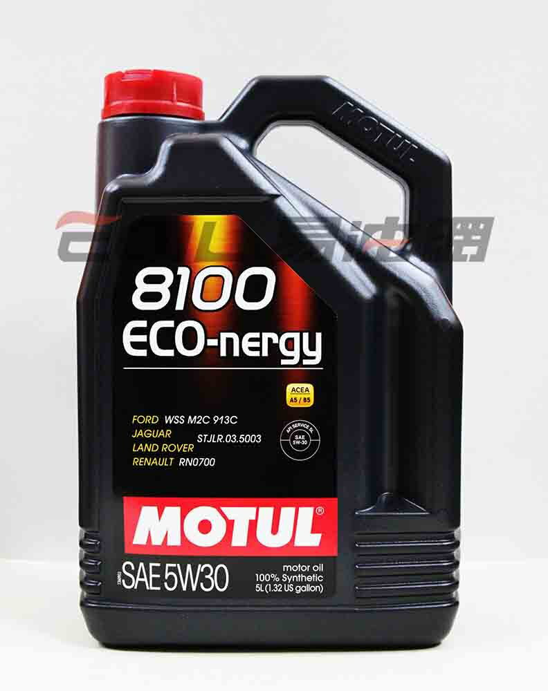 MOTUL 8100 5W30 ECO-NERGY 全合成機油 5L【APP下單4%點數回饋】