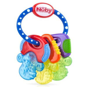 Nuby 冰膠固齒玩具(048526004553鑰匙造型) 210元