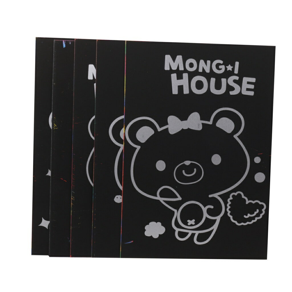 臺灣現貨｜得力 炫彩刮畫紙 塗鴉畫紙 文具用品 5入｜丹丹悅生活
