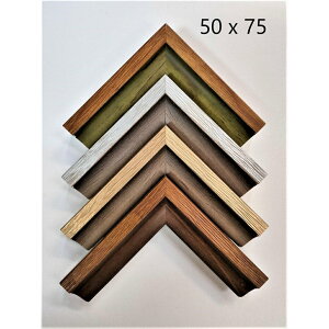 拼圖框 - 台灣製234優質雙色木框 (適用作品尺寸：50 x 75公分)(1000/750片)