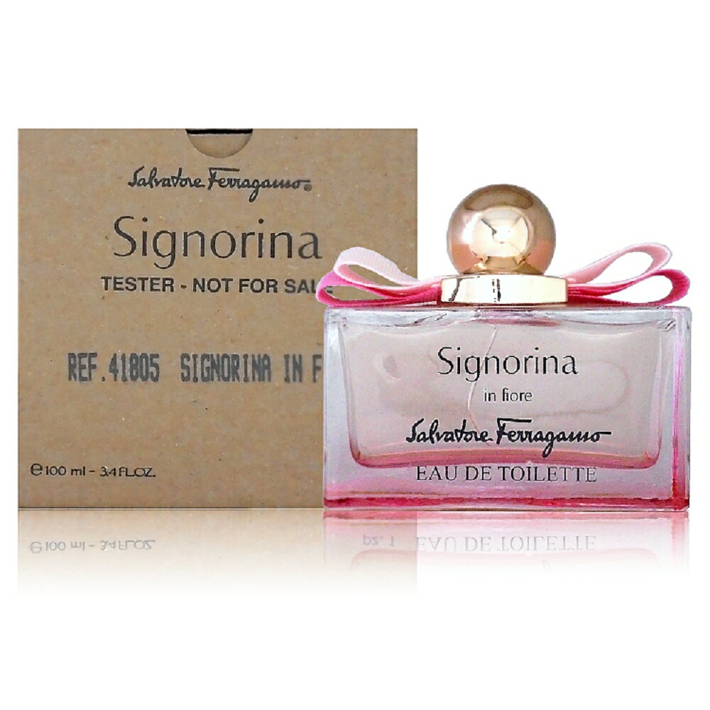 Salvatore Ferragamo Signorina In Fiore 花漾伊人淡香水 100ml 環保盒TESTER 有瓶蓋