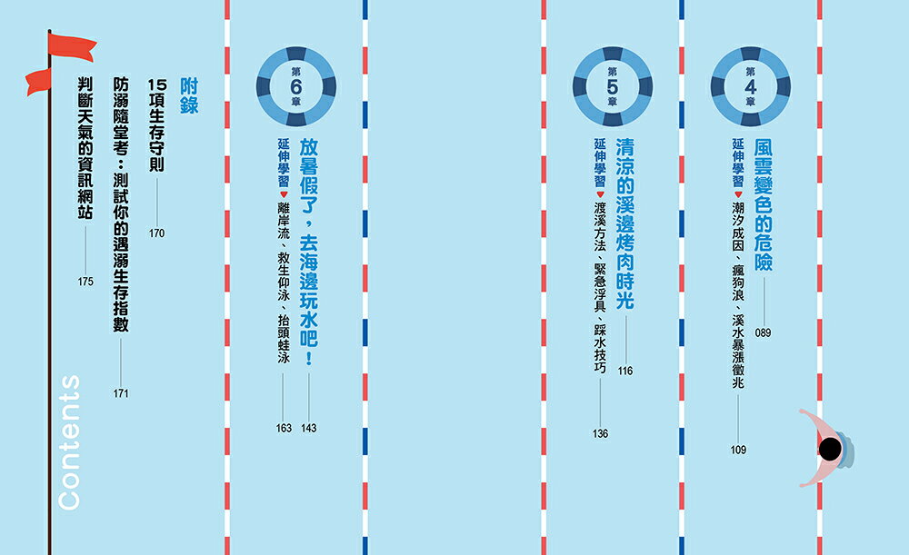 就是要學防溺自救！讓你安心戲水的漫畫圖解自救百科 3