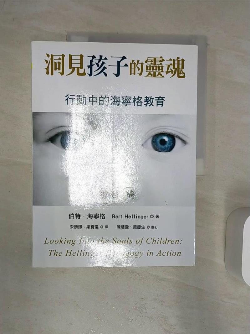 【書寶二手書T1／心理 R4N】洞見孩子的靈魂-行動中的海寧格教育 伯特．海寧格