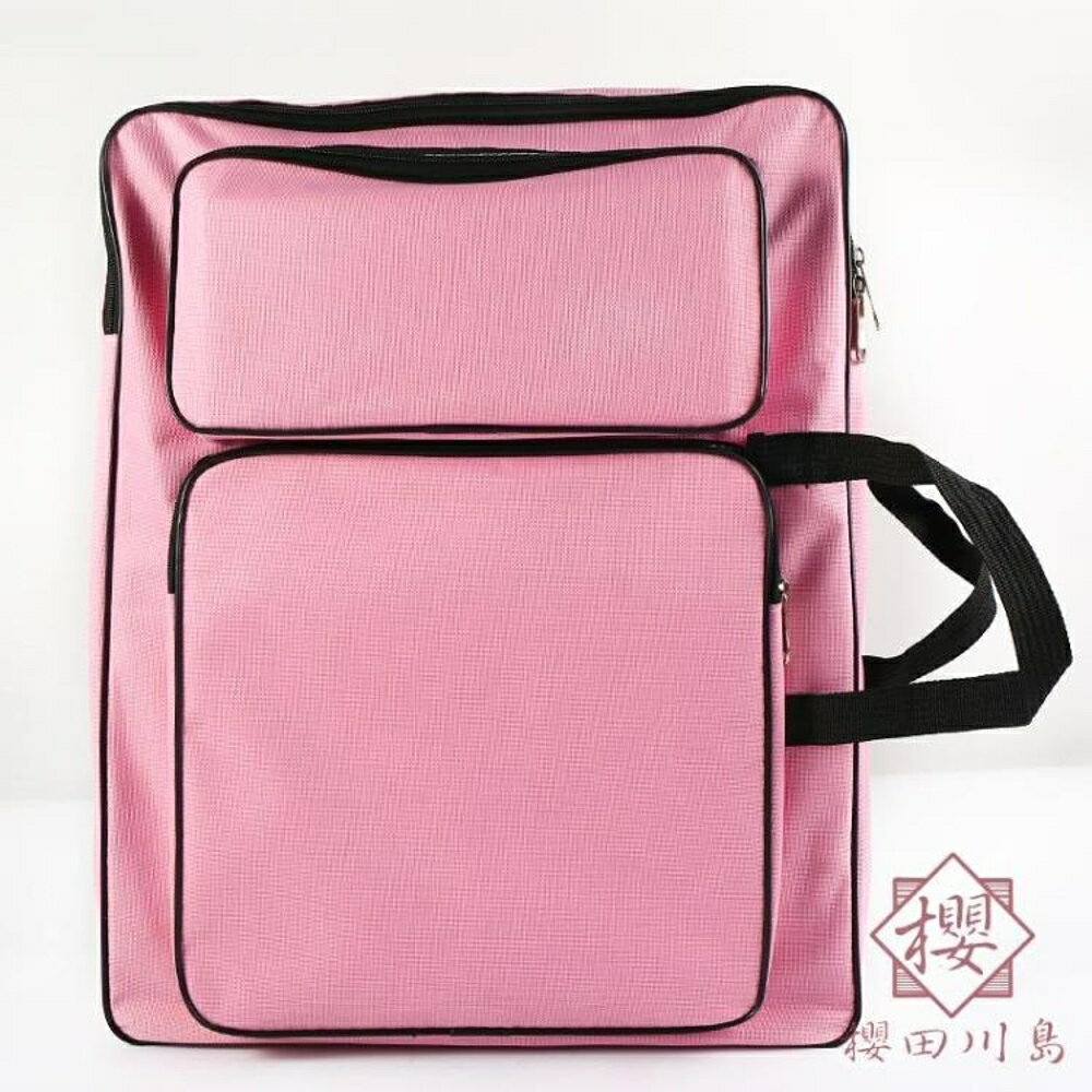 畫包防水8k素描畫板袋雙肩A3繪畫背包小畫袋【櫻田川島】
