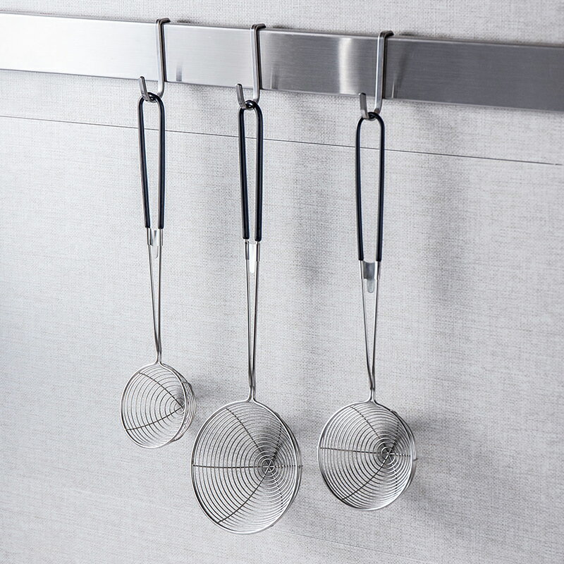 不銹鋼漏勺過濾網篩撈面勺子家用餃子網篩廚房油炸大號火鍋笊籬