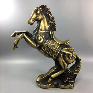 銅馬擺件開光風水辦公室家居裝飾品擺設特大號純銅馬到成功