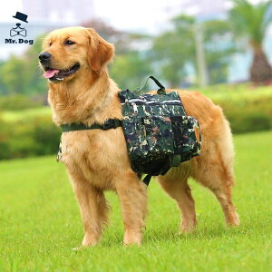 狗先生外出大狗狗自背包金毛拉布拉多寵物便攜背袋中型大型犬書包 交換禮物全館免運