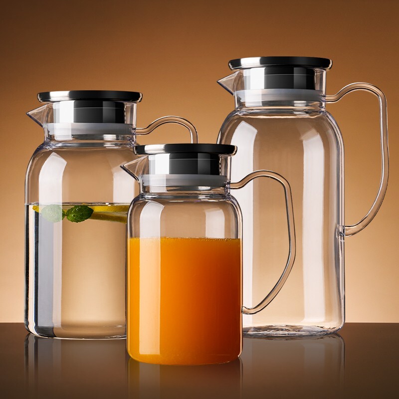 亞克力茶壺飯店專用餐廳冷水壺耐高溫食品級商用涼水壺塑料大扎壺/水壺/茶壺/涼水壺/冷水壺/飲料壺/冷飲壺
