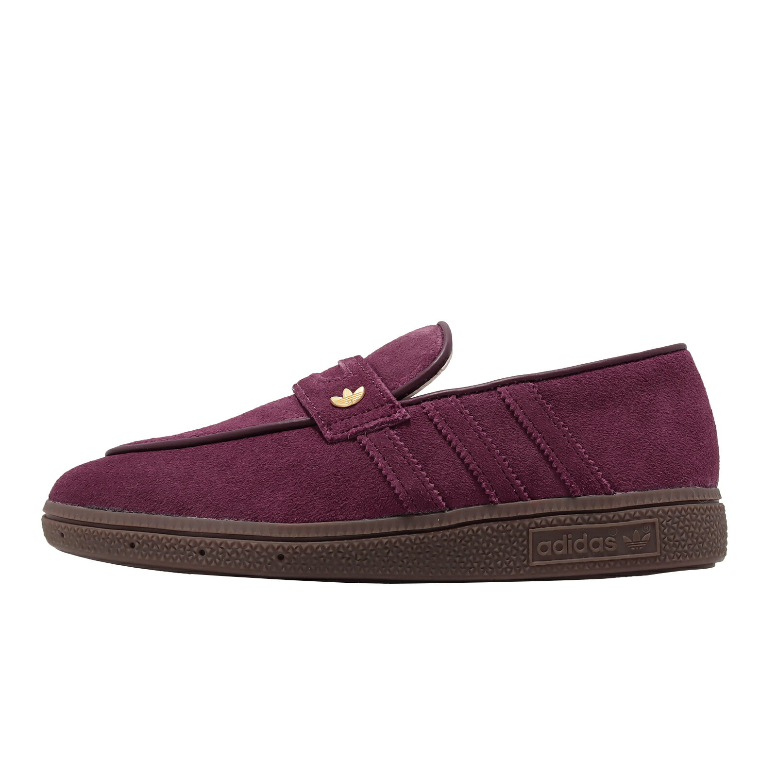 adidas 愛迪達 休閒鞋 Handball Spezial Loafer W 女鞋 紅 麂皮 樂福鞋 KK2780
