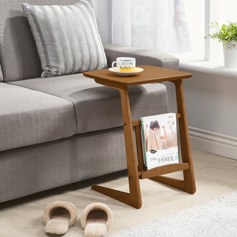 日系全實木邊桌 實木製造、低甲醛、追劇桌、置物桌、小茶几【myhome8居家無限】★APP下單享點數4% 1