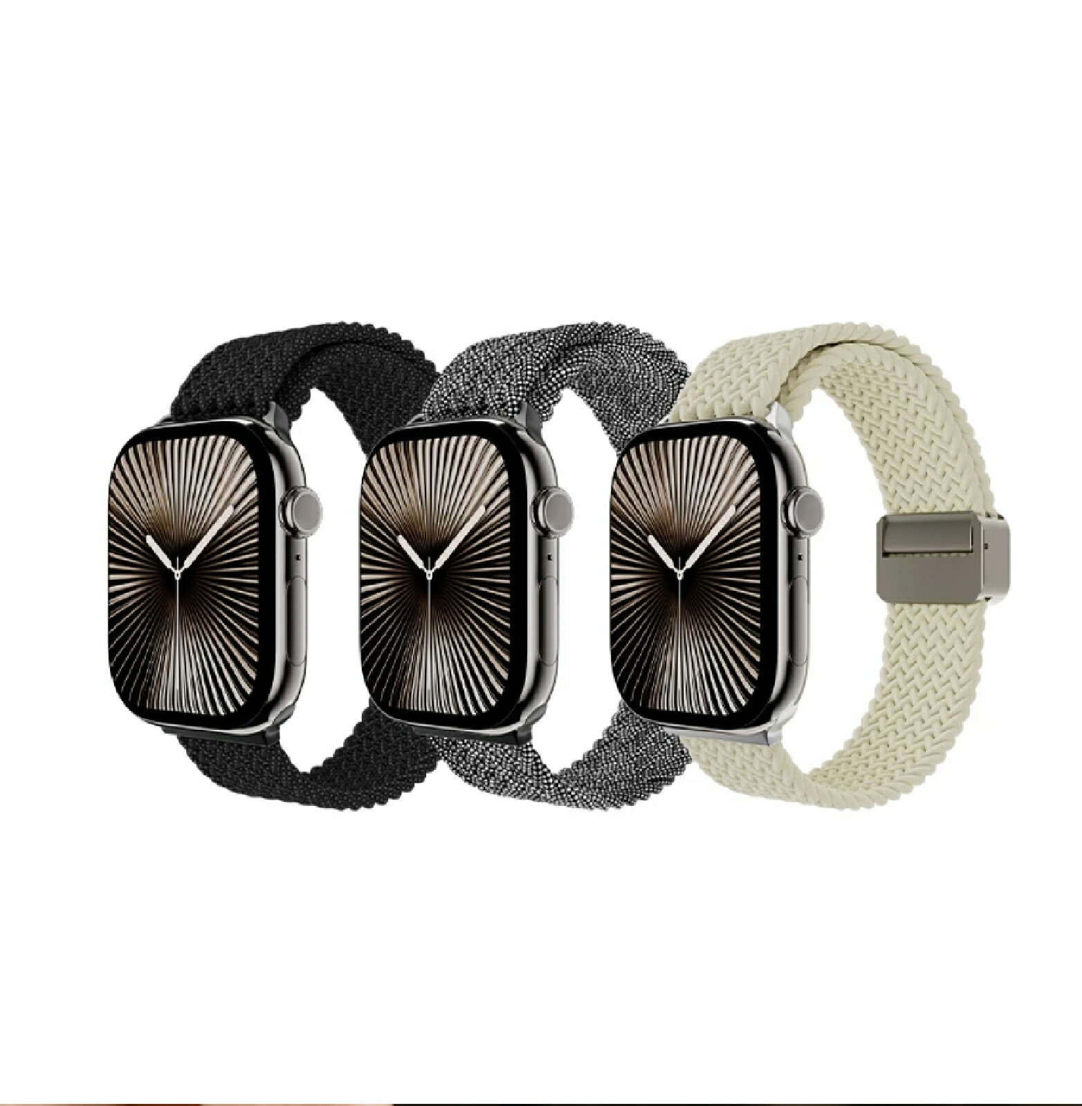 MAGEASY Braided 編織 磁扣 錶環 手錶帶 Apple Watch Ultra 2 S10 49 mm