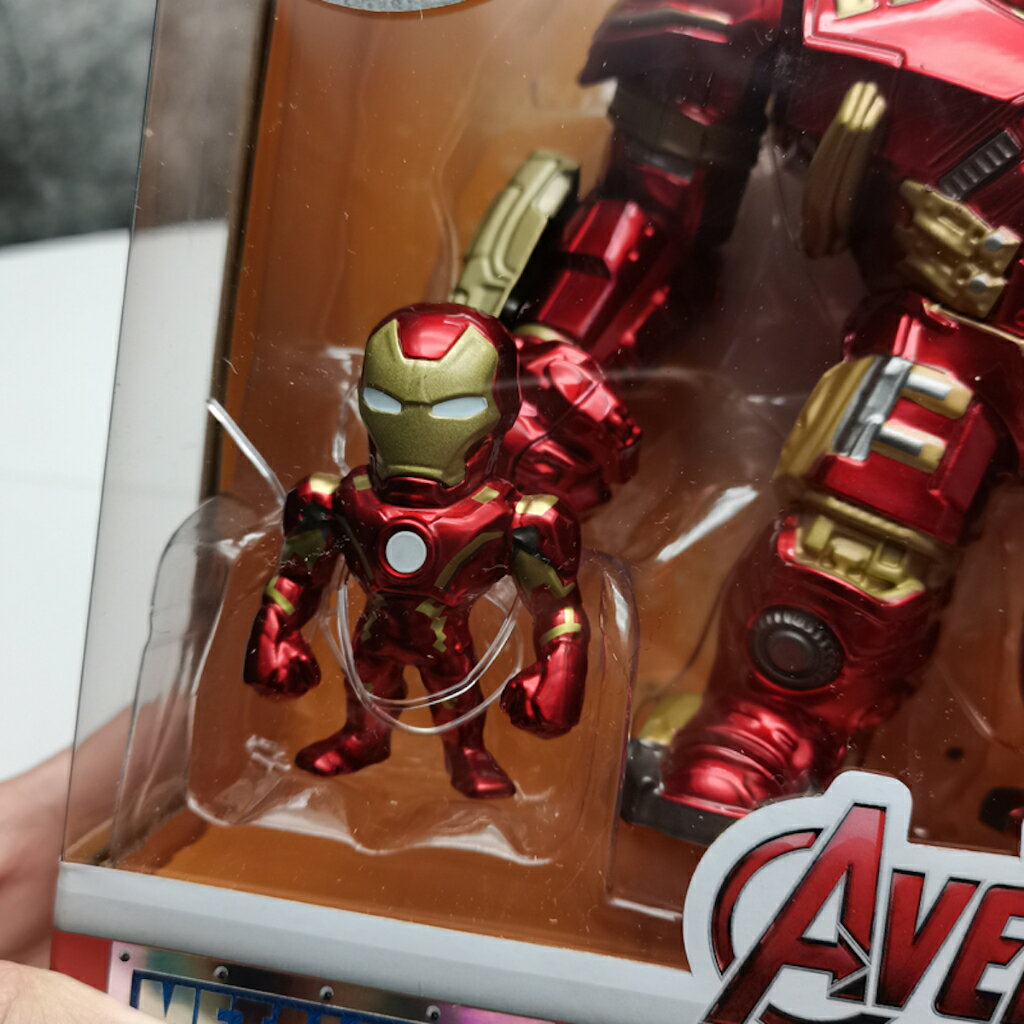 ISONA 16公分Jada Metals合金鋼鐵人公仔 漫威公仔 反浩克裝甲 MK44可動模型公仔 手腳可動 4