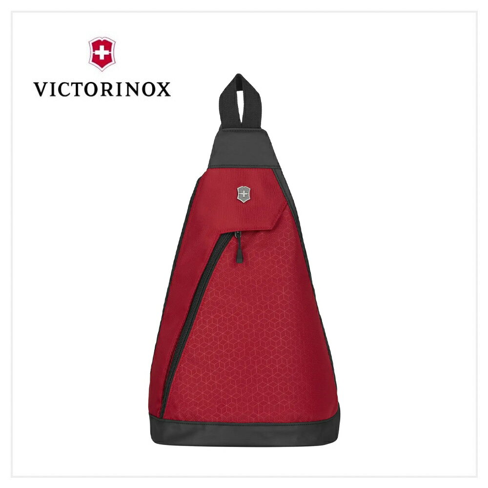 VICTORINOX 瑞士維氏 雙間隔單肩包 紅色 606750 1