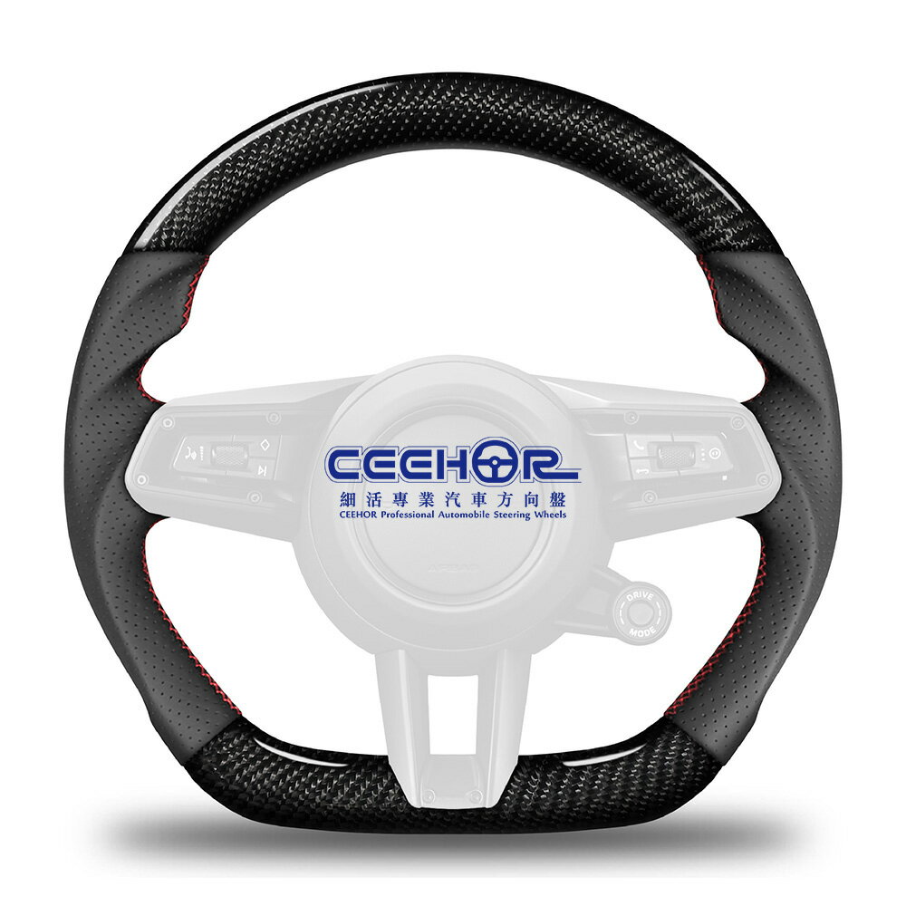 [細活方向盤] 正碳纖維款 911 PANAMERA TAYCAN MACAN CAYENNE PORSCHE 保時捷 變形蟲方向盤