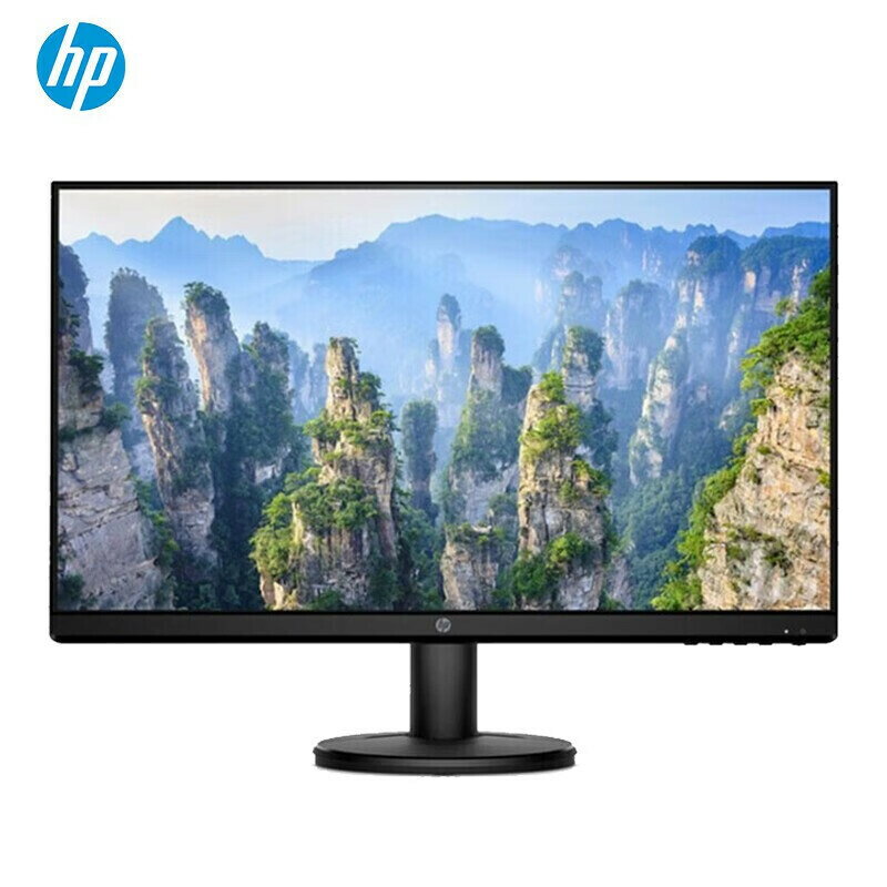 適用家用辦公 HP V22VEG5 21.5英寸顯示器辦公臺式電腦【尚宜家居】