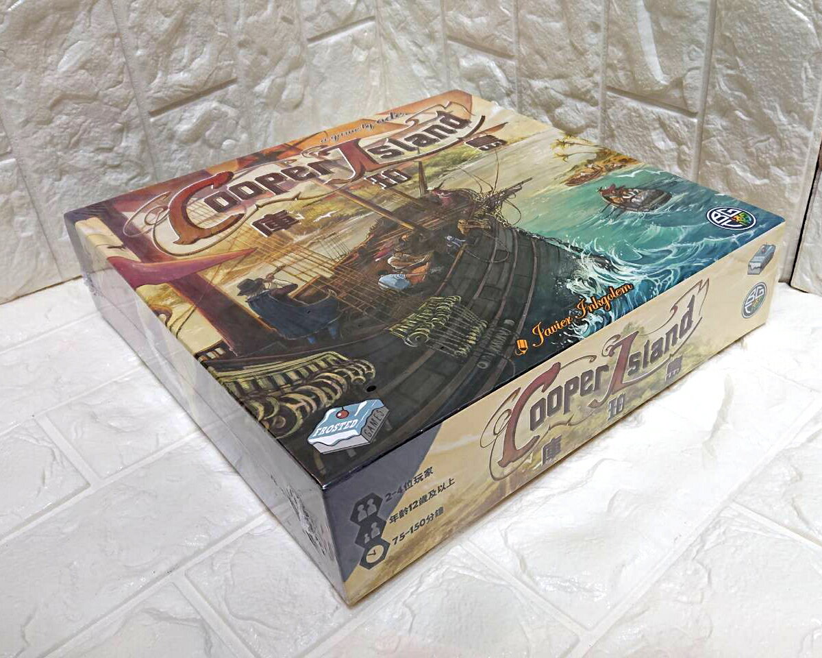 【桌遊侍】庫珀島Cooper Island 正版實體店面快速出貨 《免運.再送充足牌套》庫伯島.庫博.重策.拓荒者 3
