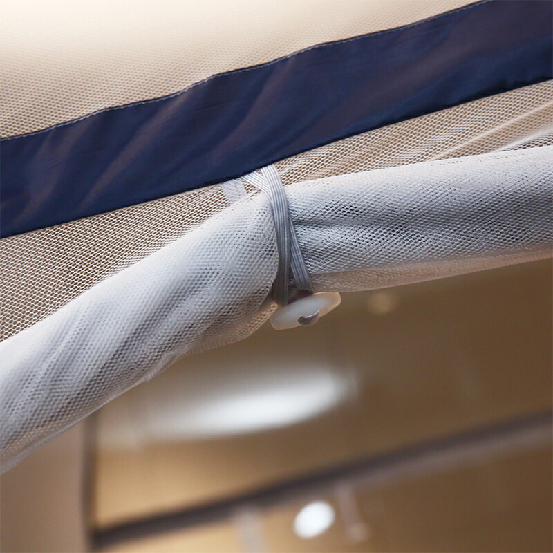 免安裝蒙古包蚊帳家用防摔兒童支架加密加厚折疊夏天2021年新款 4