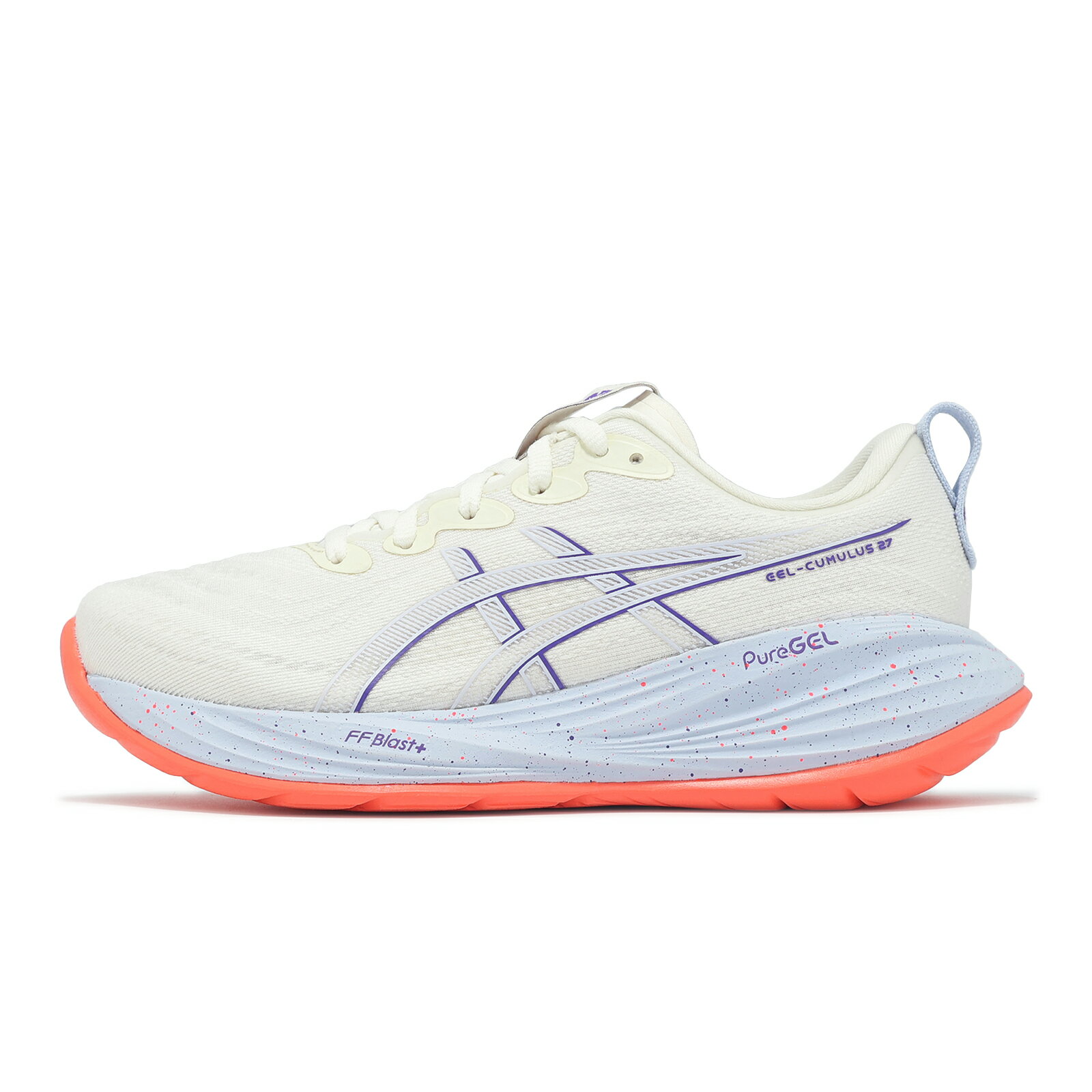 Asics 亞瑟士 慢跑鞋 GEL-Cumulus 27 Tokyo 女鞋 白 紫 東京系列 緩衝 厚底 運動鞋 亞瑟士