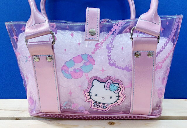 【震撼精品百貨】Hello Kitty 凱蒂貓 Sanrio HELLO KITTY防水肩背包/手拿包-首飾#64693 震撼日式精品百貨