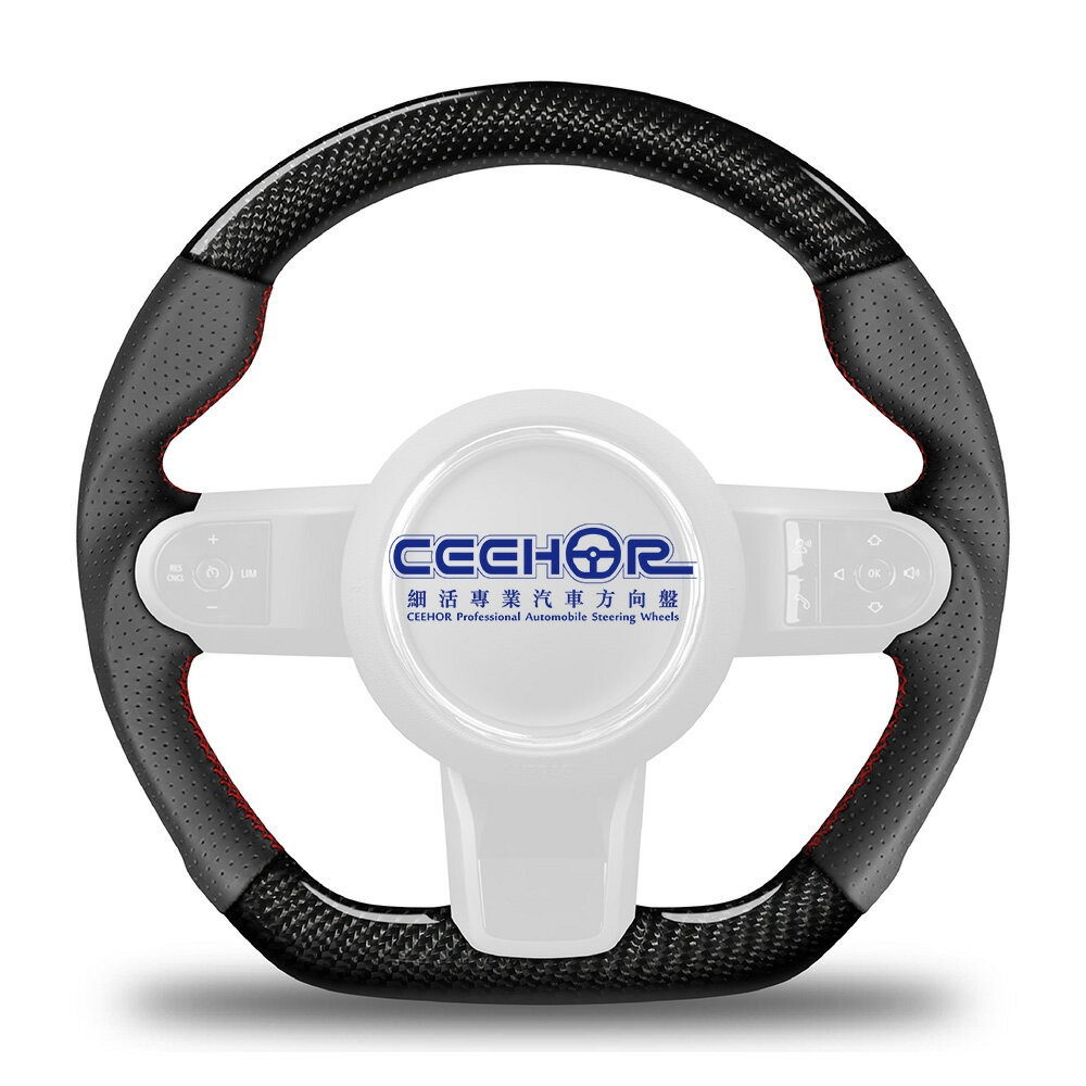 [細活方向盤] 正碳纖維款 LCI2 F54 F55 F56 F57 F60 MINI 迷你 變形蟲方向盤