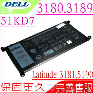DELL 51KD7 電池(原廠)-戴爾 Latitude Chromebook 11 3180 電池, 3181 電池, 3189 電池,5190 電池,FY8XM,Y07HK
