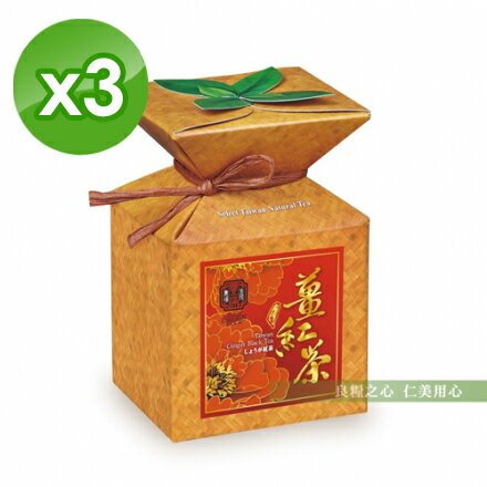 豐滿生技 台灣特級薑紅茶(20包/盒)x3