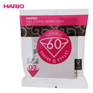 金時代書香咖啡 HARIO 日本製造 有漂白 咖啡濾紙2-4杯用 100入 VCF-02-100W