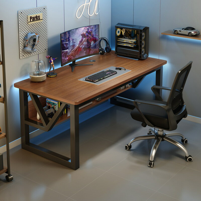 APP下單享點數9% 電腦桌臺式電競桌現代辦公室臥室簡約學習家用簡易學生書桌辦公桌