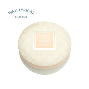 英國Wax Lyrical 金屬彩罐蠟燭禮盒-大吉嶺與大馬士革玫瑰(可燃25小時)