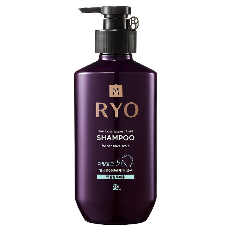 呂 RYO 漢方韌髮滋養洗髮精 400ml/瓶 (平行輸入)(敏感性頭皮適用) [大買家]