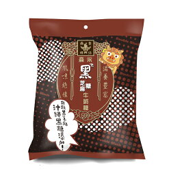 森永黑糖黑芝麻牛奶糖經濟包180g【愛買】