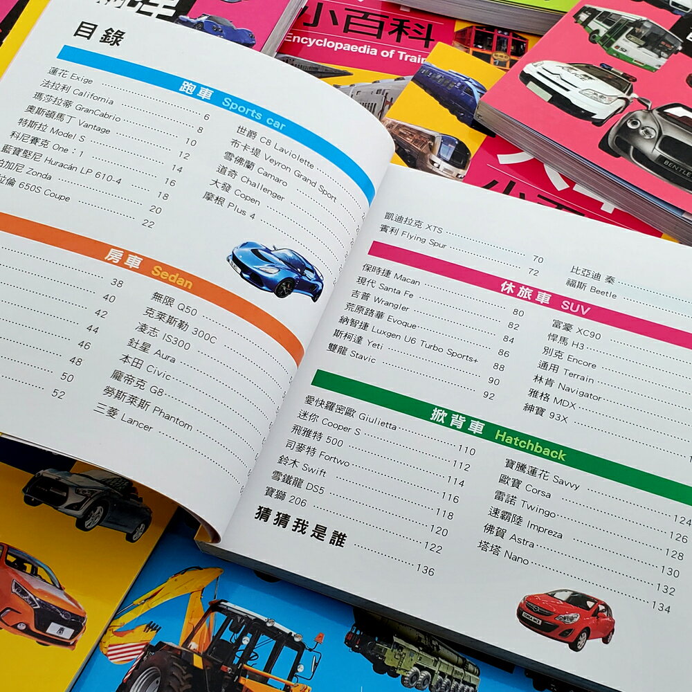 🔥交通工具小百科(全套六冊) 🔥 | 汽車 | 火車 | 飛機 | 超級跑車 | 特殊車 | 3