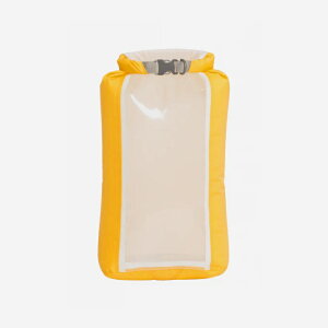 【【蘋果戶外】】Exped Fold Drybag CS 黃色 S【5L】透明視窗 背包防水袋 防水內袋 防水內套 70D
