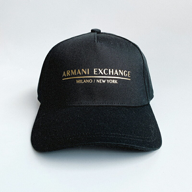 美國百分百【全新真品】Armani Exchange 鴨舌帽 棒球帽 阿曼尼 AX 帽子 遮陽帽 Logo CC56
