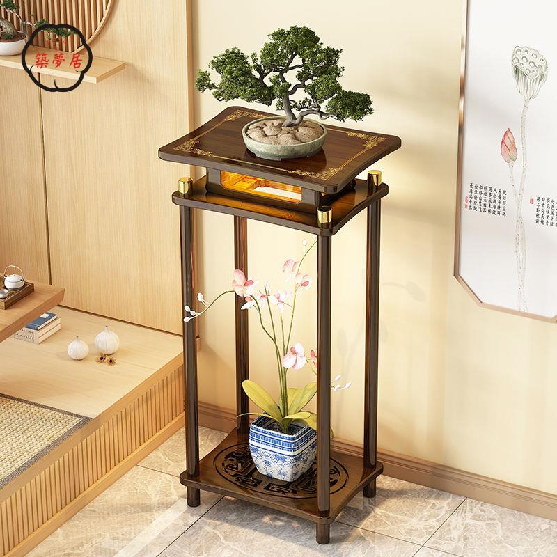 花架 實木花架 中式花架 陽臺花架 置物架 實木花架子 花盆架 客廳落地式 花臺架 收納架 工廠直銷 全館折扣 免運 開立發票 z5513