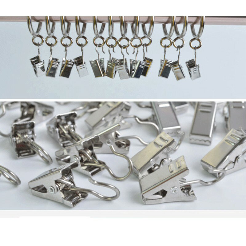 窗簾掛夾【A022】台灣出貨 居家  窗簾夾 窗簾掛勾 小夾子 浴簾夾 照片夾 窗簾配件 掛夾 背景布夾掛毯夾 2