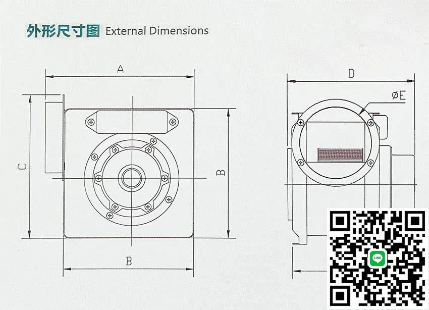 納新單進風新風機商用家用新風系統管道送風換氣機室內新風