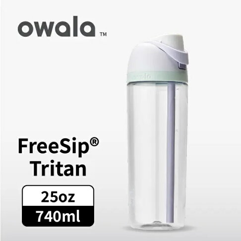 【毒】(代購7天)Owala Freesip Tritan彈蓋+可拆式吸管運動水壺/ 專利雙飲口/ 740ml/ 無人島 0