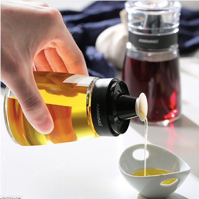防漏油瓶家用玻璃創意個性油壺調味調料廚房用品車里外帶野餐瓶子
