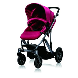 Britax B-Happy 4輪手推車-紅色BX00377★衛立兒生活館★