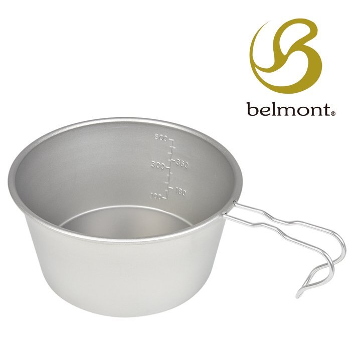 ├登山樂┤日本 Belmont 單柄刻度鈦杯 登山杯 日本製 # BM-344