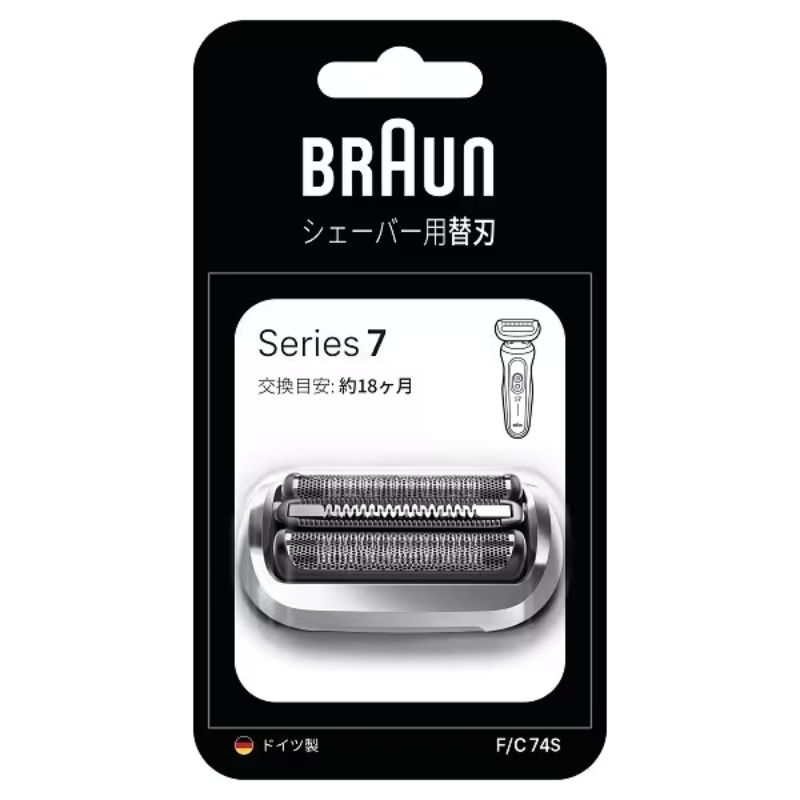 [6東京直購] Braun F/C74S 替換刀頭 德國製 適 7系列 70/71/72XX 相容 Series 5 6 7 flex 電動刮鬍刀 電鬍刀