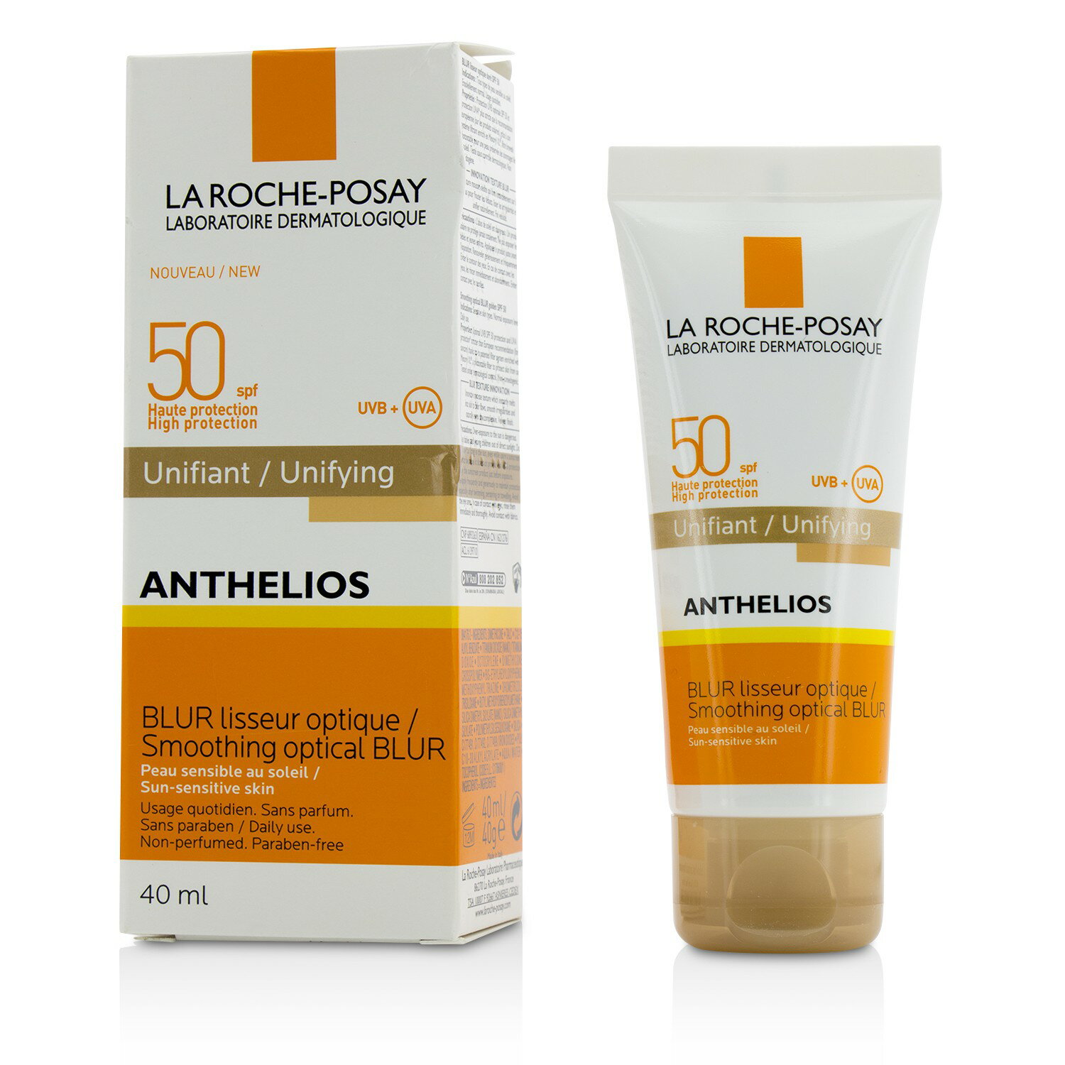 理膚寶水 La Roche Posay - 防曬遮瑕底霜Anthelios Smoothing Optical BLUR SPF50 - Unifying