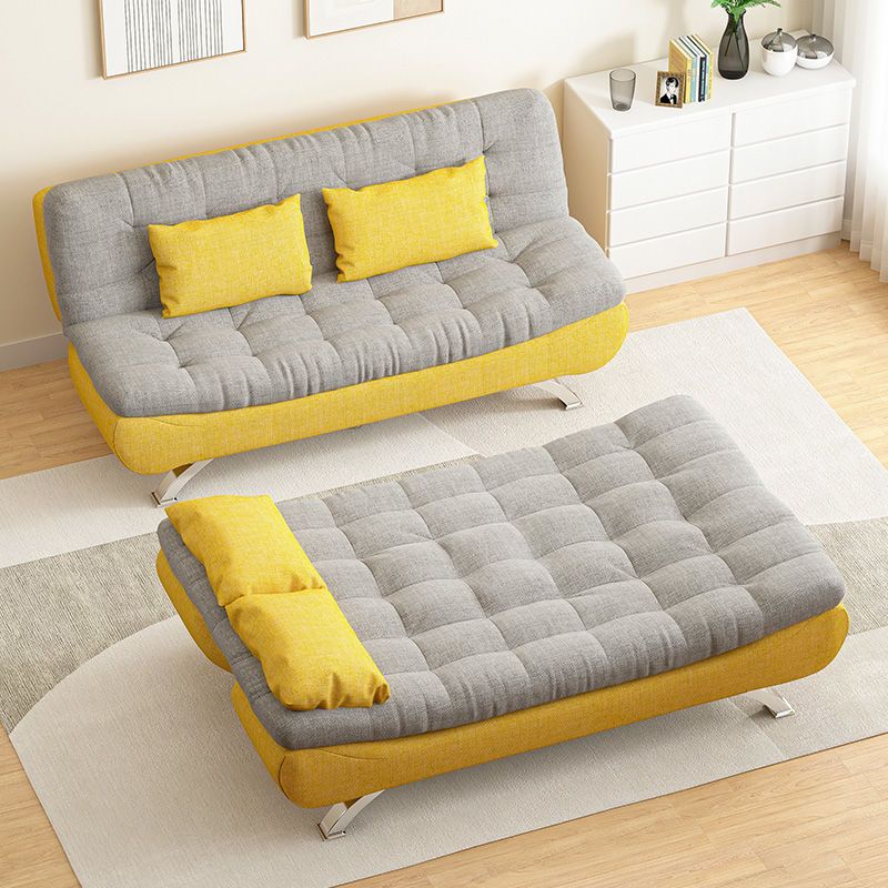 免運 沙發床 沙發小戶型客廳簡約現代懶人沙發床折疊兩用出租房三人位簡易雙人-快速出貨