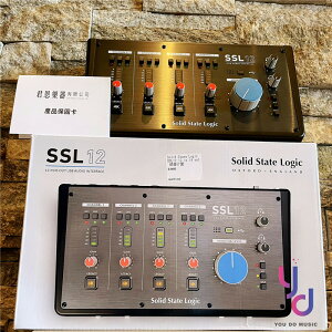 分期免運 贈錄音軟體/專用線材 Solid State Logic SSL12 多軌 錄音 介面 編曲 公司貨 一年保固