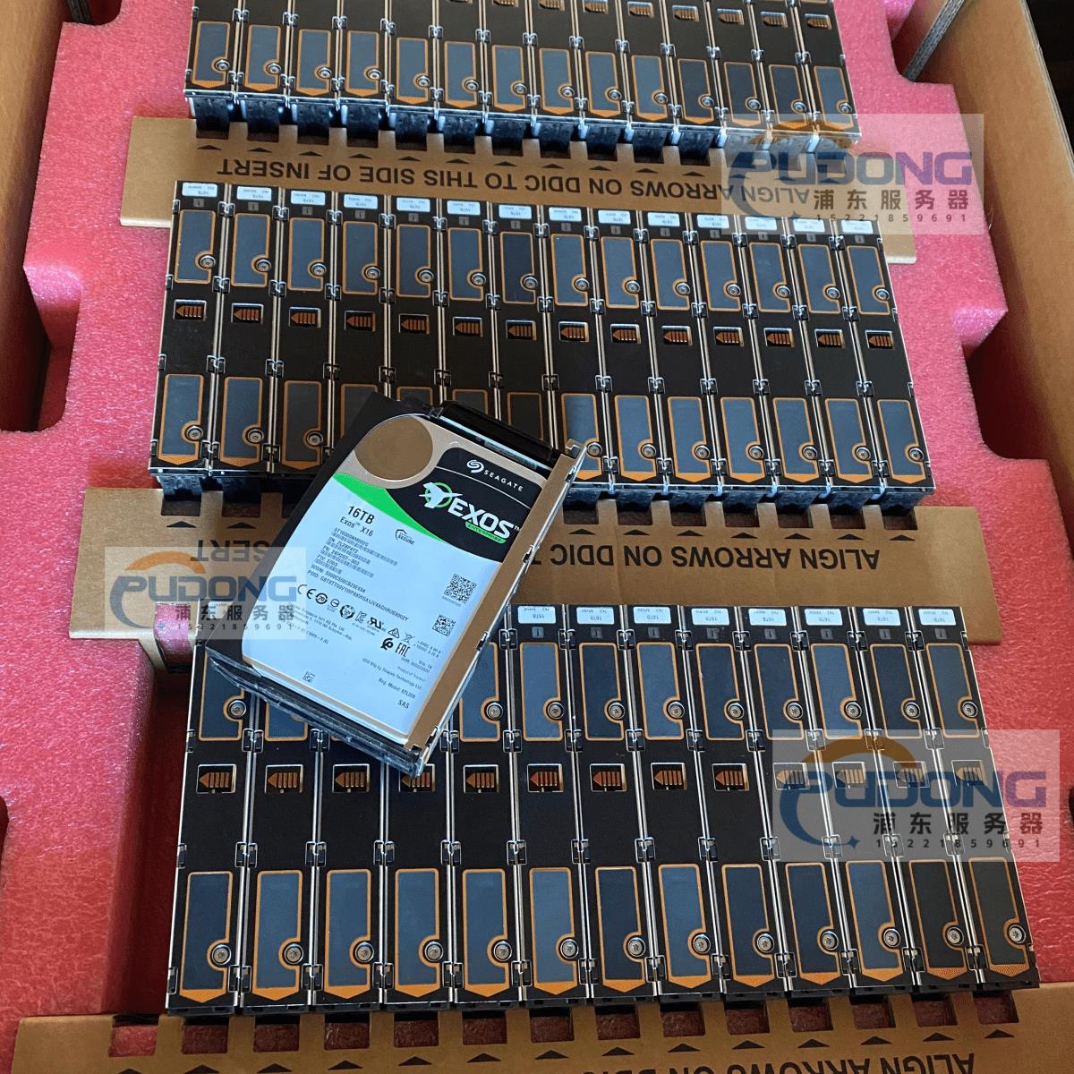 {臺灣公司貨 可打統編}原裝正品 企業級 希捷16T SAS硬碟ST16000NM002G伺服器16TB 3.5寸