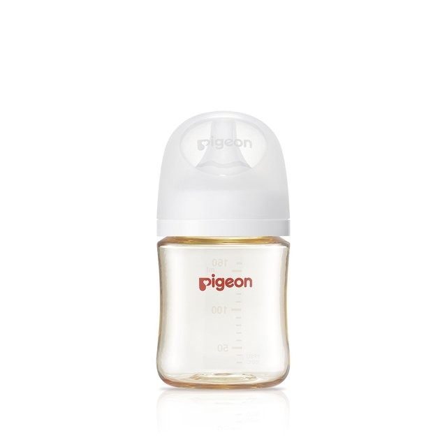 日本 Pigeon貝親 第三代母乳實感PPSU奶瓶160ml(純淨白)★衛立兒生活館★