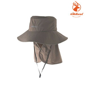 WildLand 中性抗UV可脫式功能遮陽帽 W1037【62黃卡其】(抗UV、遮陽帽、圓盤帽)