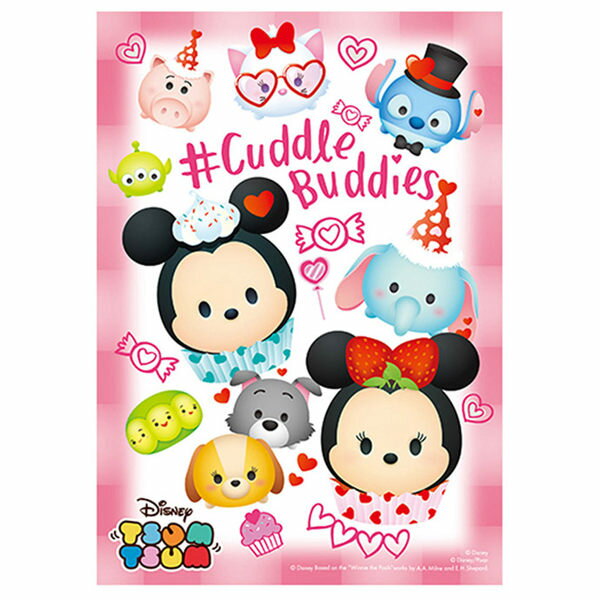 【P2 拼圖】Disney Tsum Tsum啾咪在一起拼圖108片 HPD0108-082